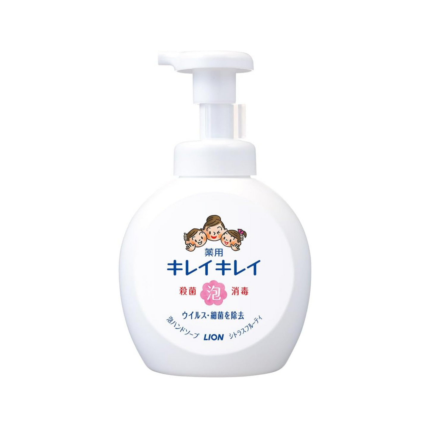 ライオン キレイキレイ 薬用泡ハンドソープ シトラスフルーティの香り 500ml