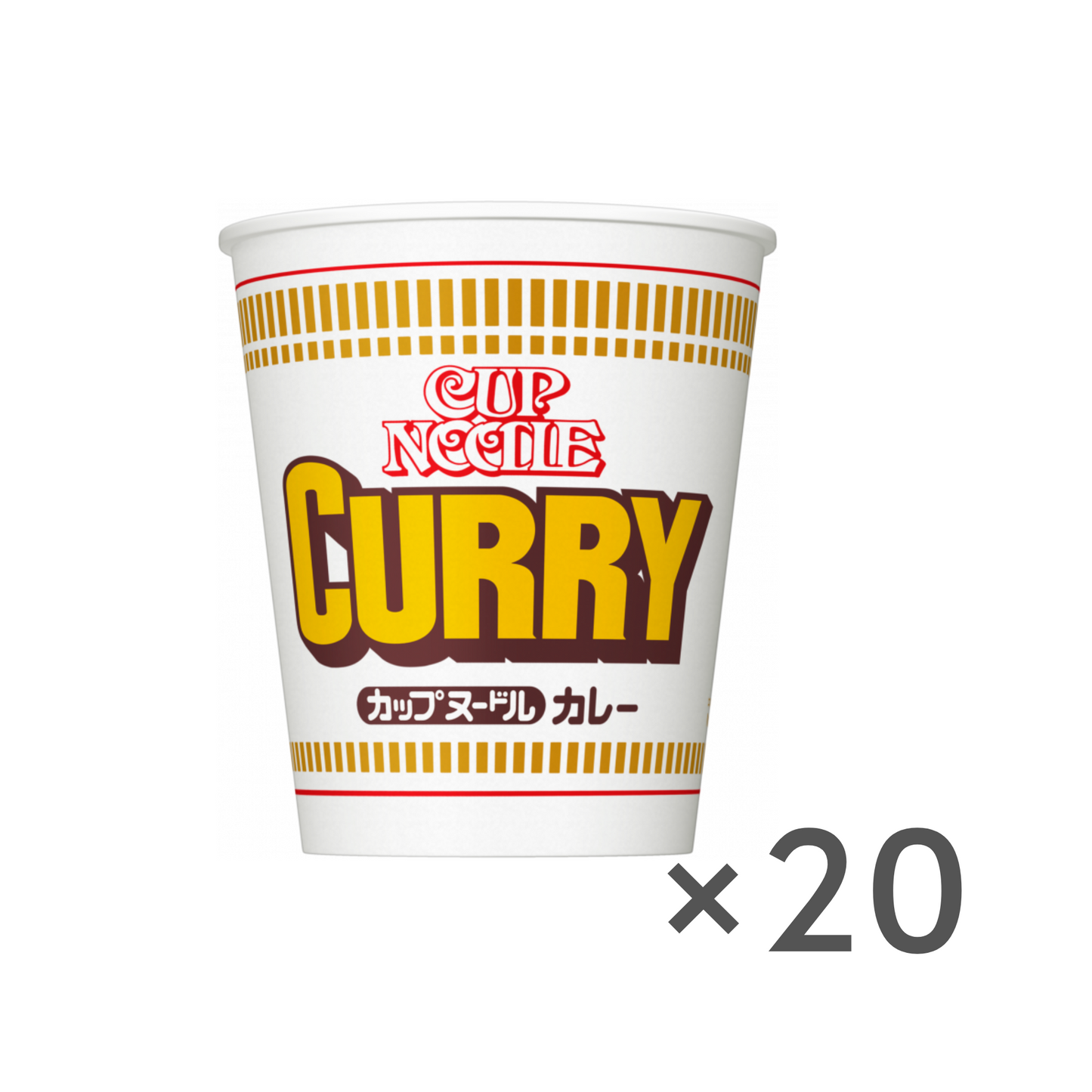 Nissin Cup Noodle Curry 87g ×20 Tazze