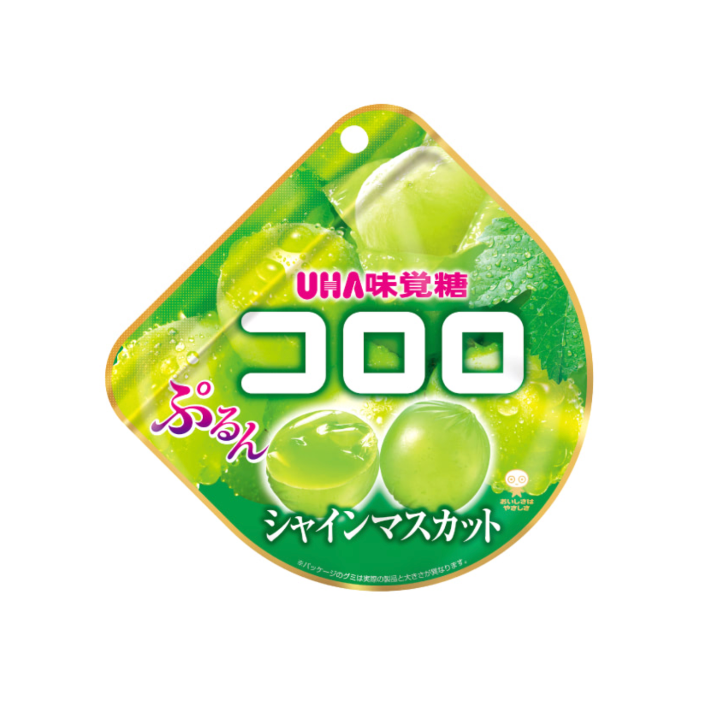 UHA Mikakuto Cororo Shine Muscat – Juicy Bursting Fruit Gummy Candy