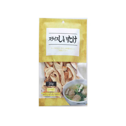 DAISO Kaneshichi Sliced Dried Shiitake 20g