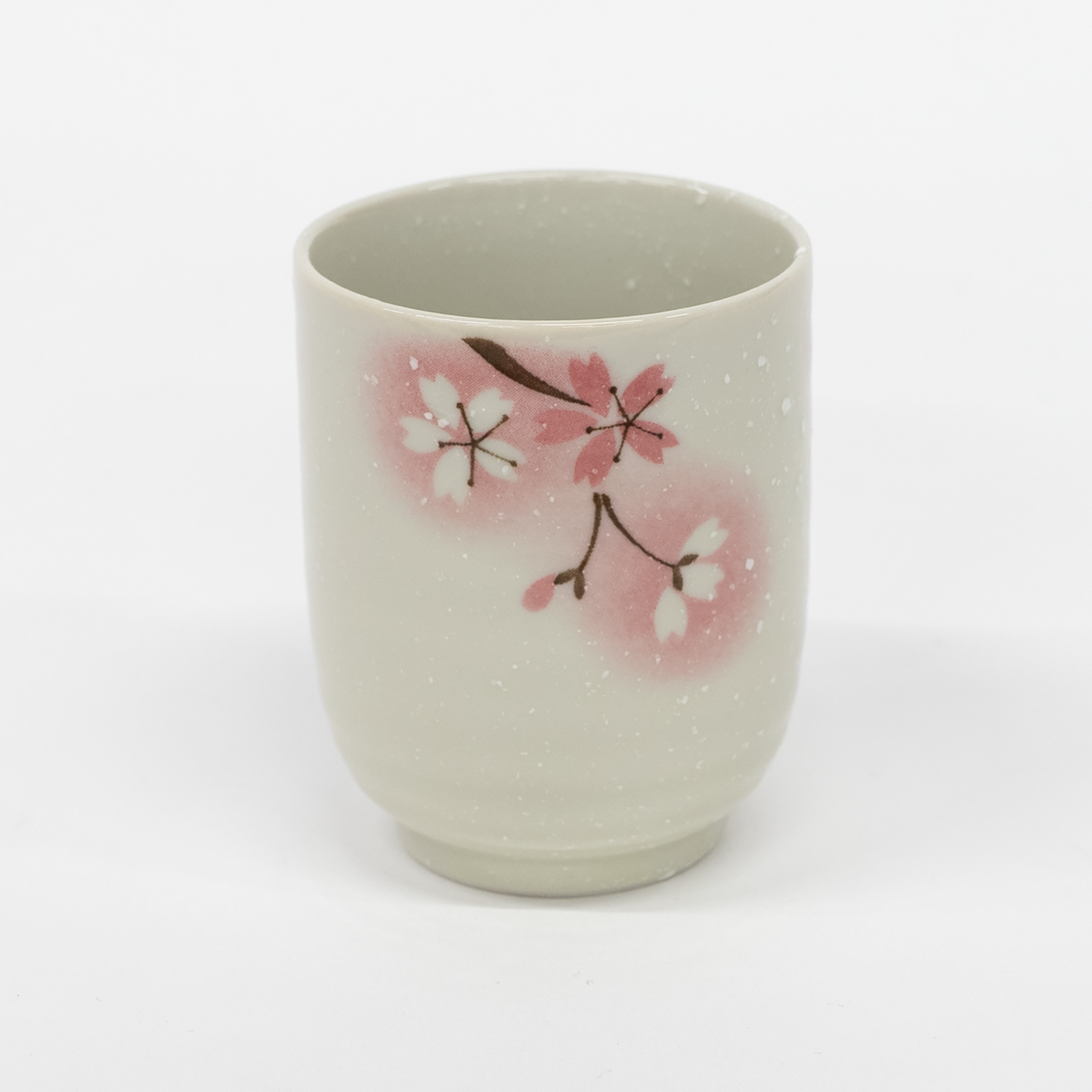 ダイソー 湯のみ（錦桜・ピンク）