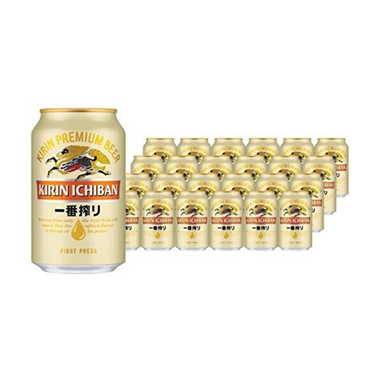 KIRIN ICHIBAN Beer 330mL (24 Cans)