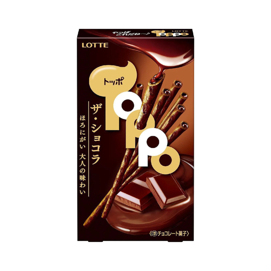 Lotte Toppo <The Chocolat> – Bittersweet Cocoa Pretzel Sticks (2-Pack)