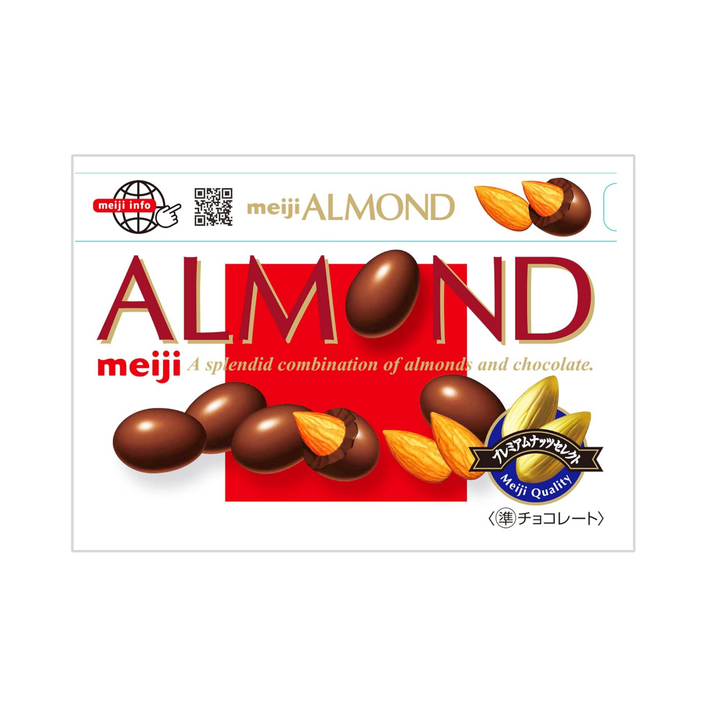 Meiji Chocolat aux Amandes 79 g