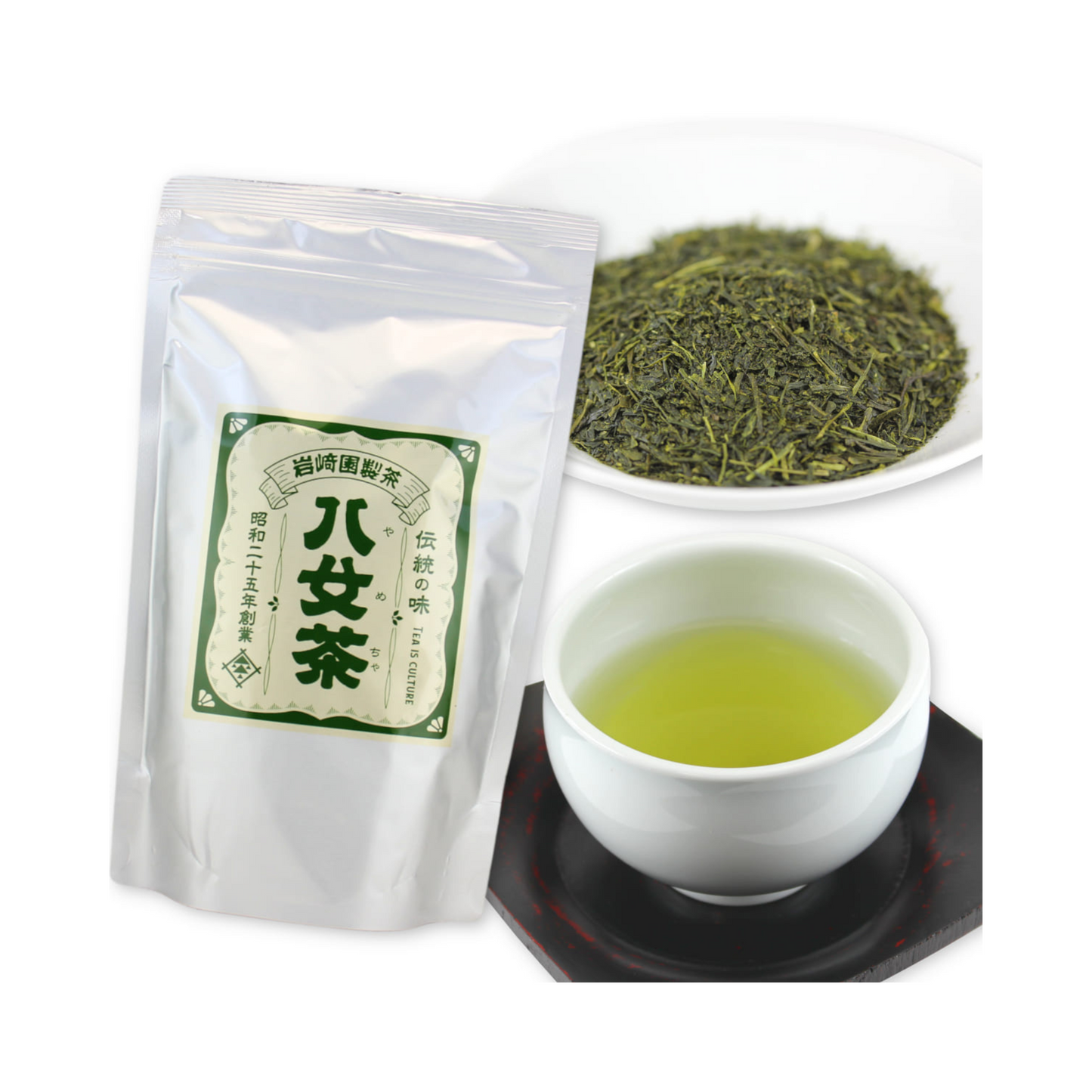 八女茶 岩﨑園製茶 煎茶ゴールド 300g