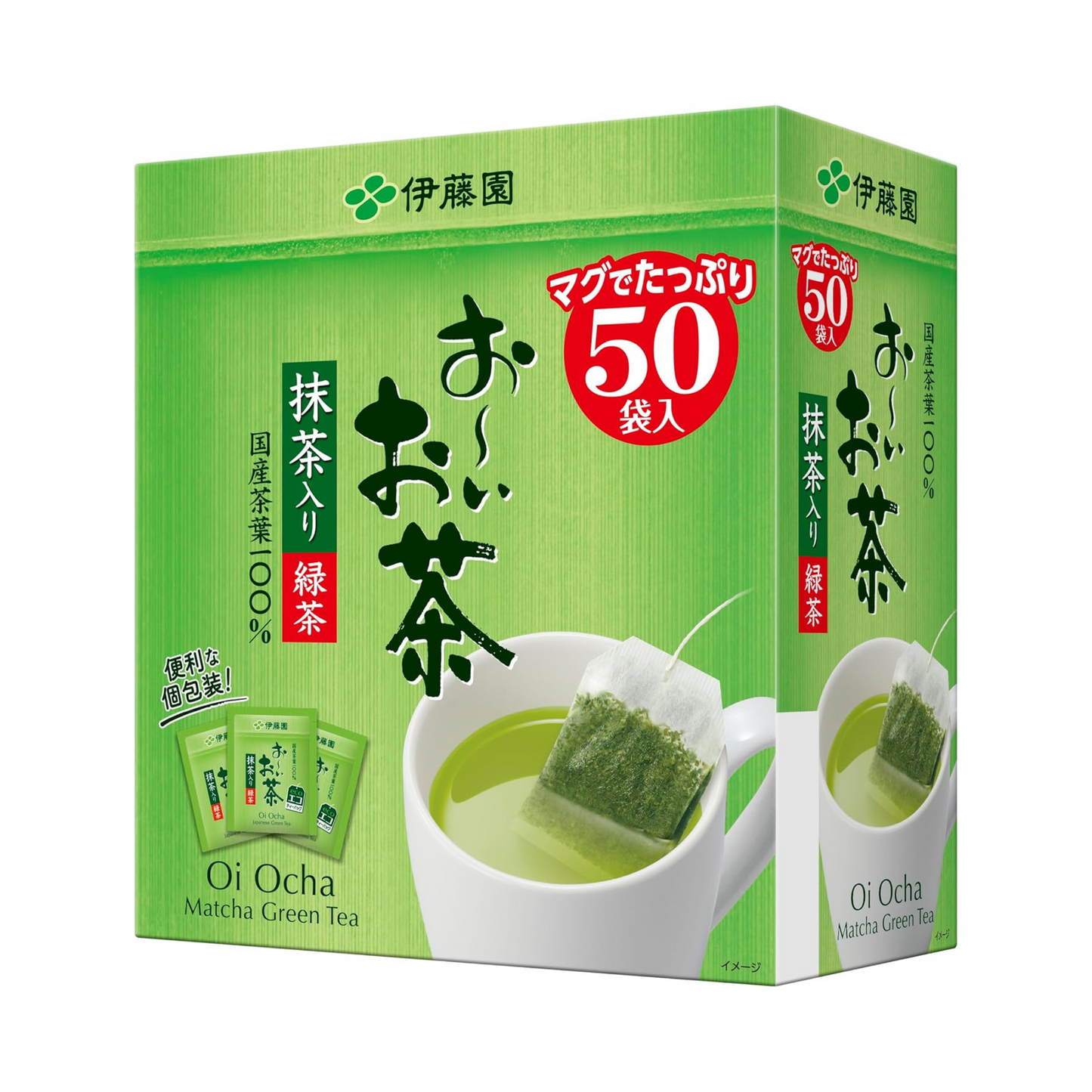 Tè verde Itoen con Matcha 1,8g×50 bustine