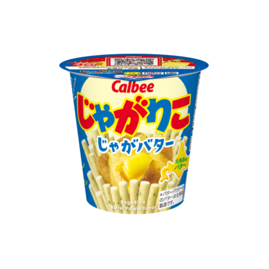 Calbee Jagarico Jaga Butte Japanese Potato Stick Snack (Baked Potato & Butter, Cup)