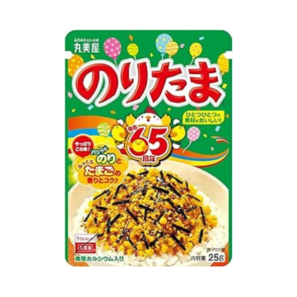 Marumiya Furikake (Reiswürzmischung) Noritama (Algen & Ei) 25 g